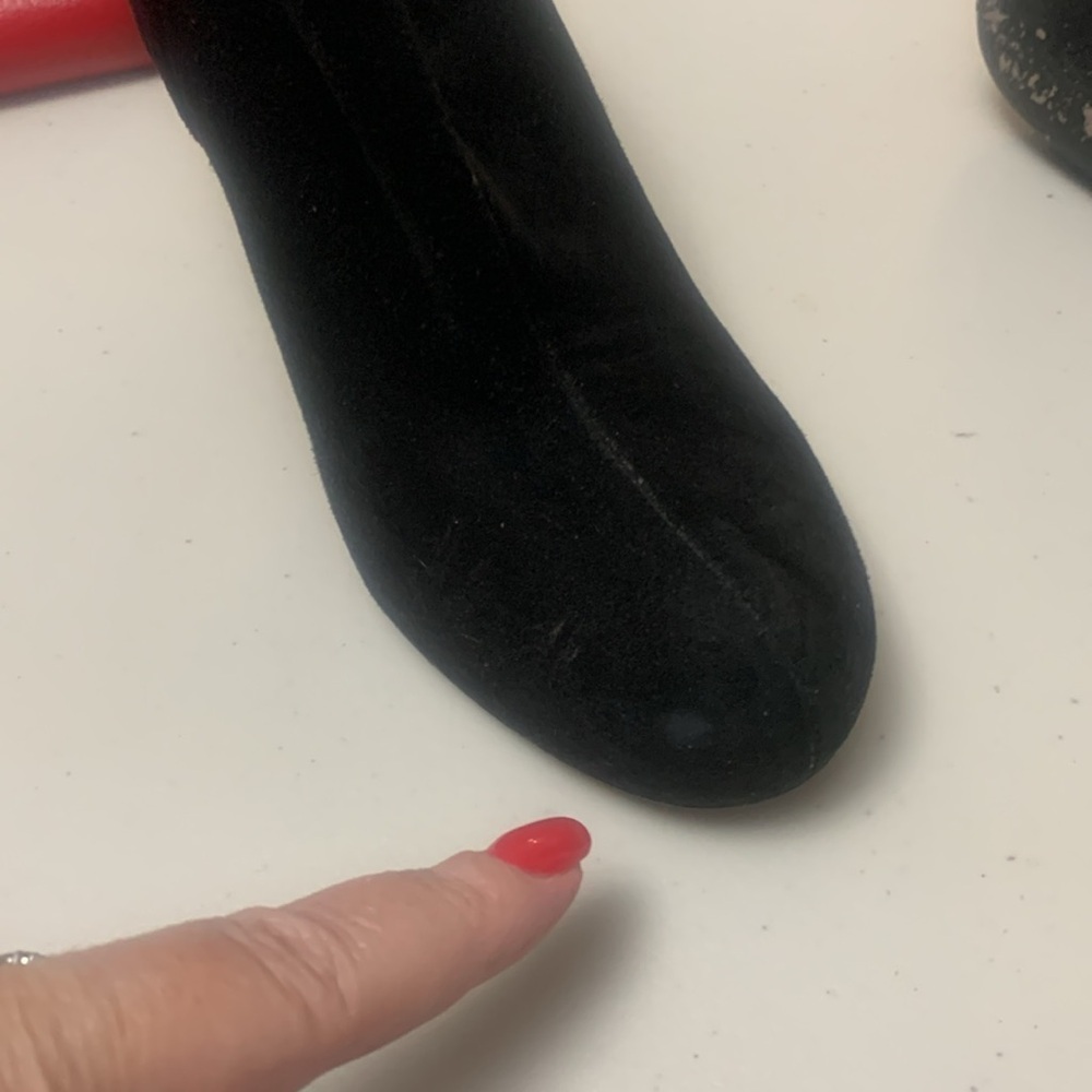 🖤 Balenciaga Suede Stiletto Ankle Boots – Italian Made – EU 36.5 / US 6 🖤 - Picture 8 of 10